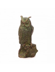 Grand hibou sur branche