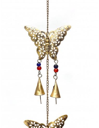 Large butterfly chain chime
