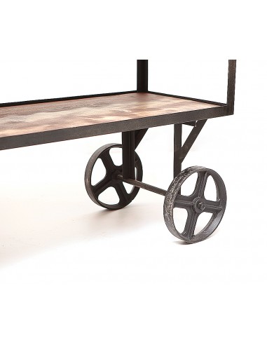 Desserte "Lakshman" en bois recyclé