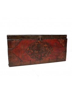 Coffre ancien tibétain  -...