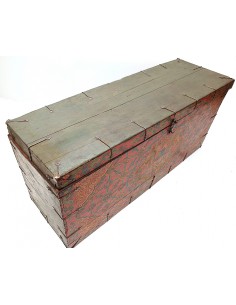 Coffre ancien tibétain  -... 2