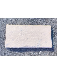 Dalle blanche en pierre du...