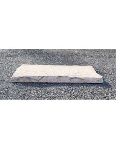 Dalle blanche en pierre du... 2