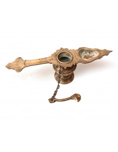 Temple oil lamp