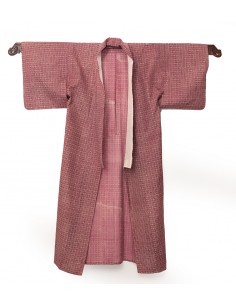 recycelter Kimono - Burgund