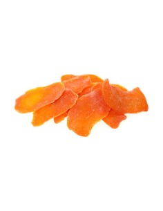 Slices of dried mango per gram