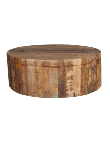 Medium round "Tunitiram" coffee table