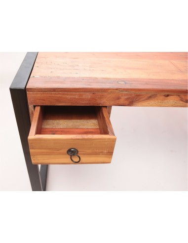 Bureau en bois recyclé "Abilasha" Grand