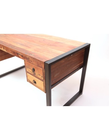 Bureau en bois recyclé "Abilasha" Grand