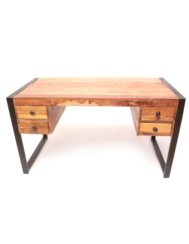 Bureau en bois recyclé "Abilasha" Grand