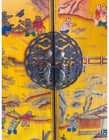 Armoire peinte "Fang"