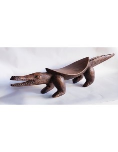 Rare Tabouret Corcodile du...