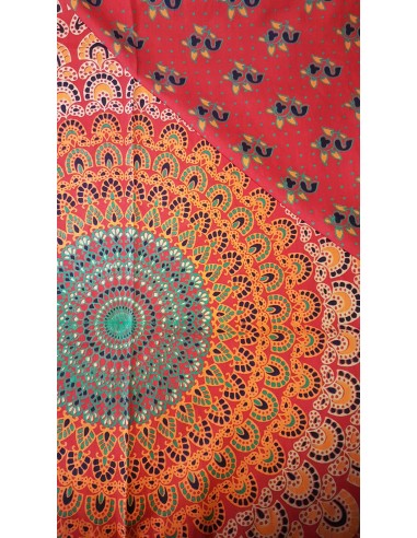 copy of Couvre lit rose et violet