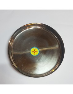 Assiette Inox 4x28.5x28.5cm