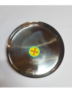 Assiette Inox 4x30x30cm