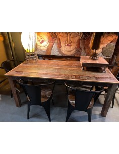 Table à manger "Mitha" recyclé