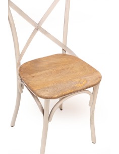 Sedia in legno e metallo... 2