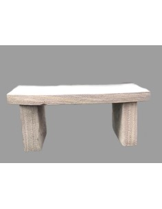 Banc en Pierre H48x112x44 2