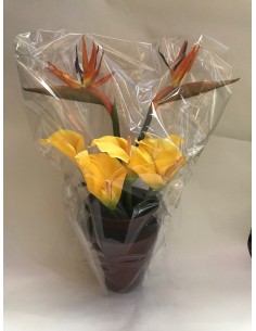 Bouquet Fleurs avec Vase 2
