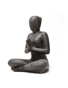 Minimalist seated Buddha