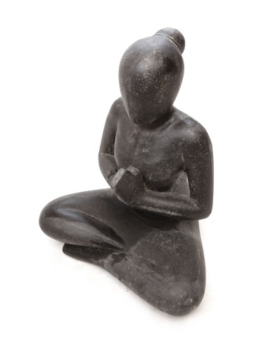 Minimalistischer sitzender Buddha