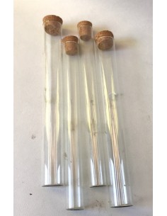 Set 6 Tube en Verre avec...