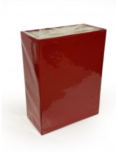 Abat-jour beije droit - rouge
