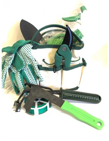 Sac avec Outils du jardin
