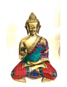 Statuette en bronze Buddha