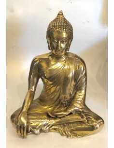 Buddha assis en bronze
