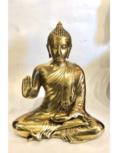 Buddha assis en bronze