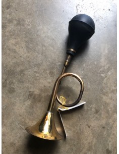 Klaxon trompette en laiton