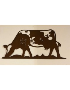 Cowrten - Vache Corten Sur...