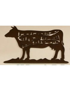 Cowrten - Vache Corten Sur...