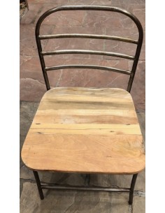 Set 6 Chaises en Bois Recyclé