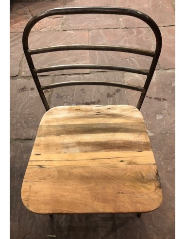 Set 6 Chaises en Bois Recyclé