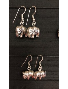 Boucles D'oreilles Elephant