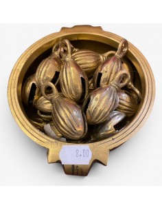 Cloche Bronze 5x2,5x2,5 2