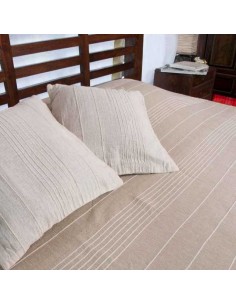 Couvre Lit Ancienne - Beige 2