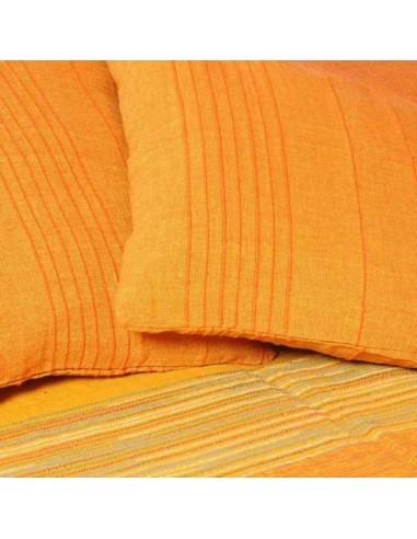 Old Fashioned double bedspread - Orange