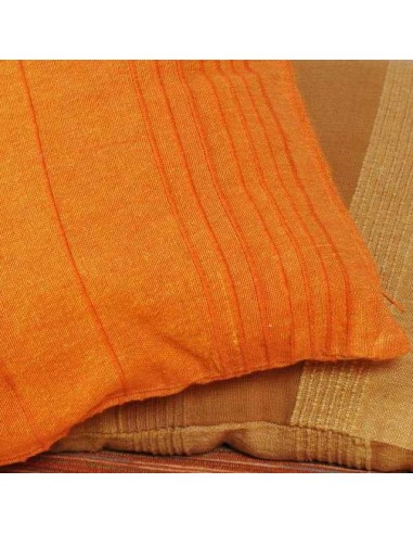 Old Fashioned double bedspread - Orange