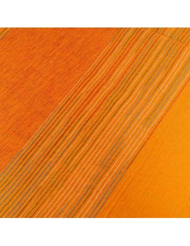 Old Fashioned double bedspread - Orange