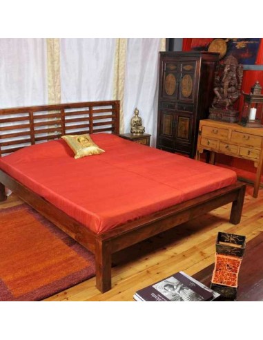 Couvre-lit double en Soie sauvage -...