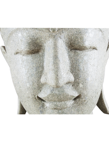 Steinstatue Buddhakopf