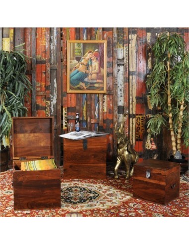 Coffre cubique "Bharat" Petit