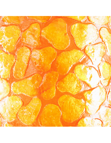 Spia arancione con le canne