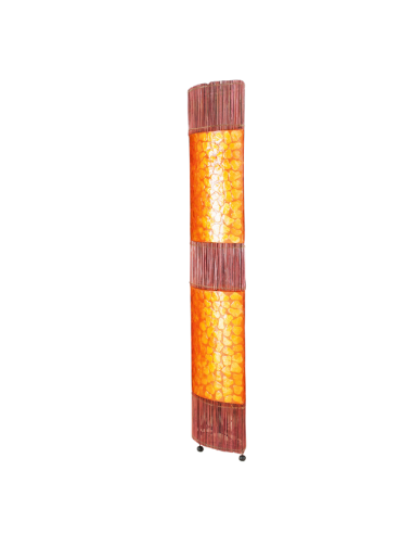 Spia arancione con le canne