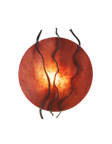 "Moon" wall lamp - Small - Orange