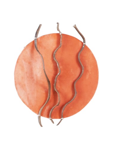 "Moon" wall lamp - Small - Orange