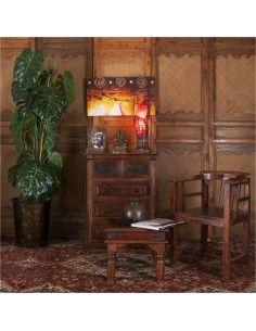 Lampe "Jambi" - Rouge 2